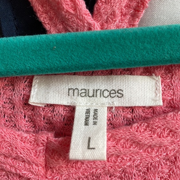 Women’s L long-sleeves pink top - Picture 3 of 3